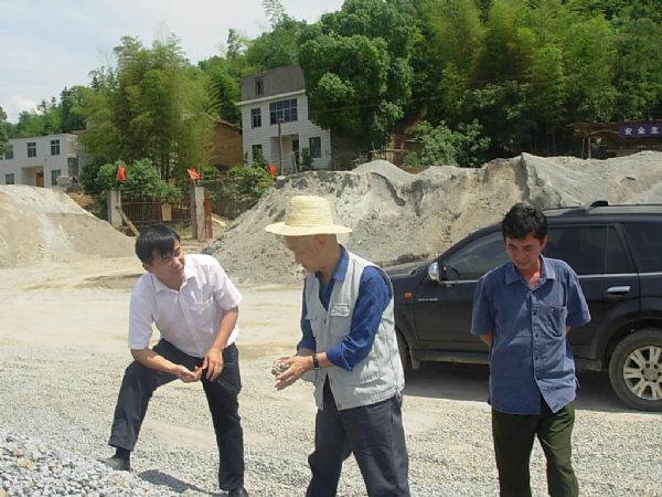 中国工程院院士沙庆林莅临醴潭路面1标调研指导 - 企业要闻 - J9集团