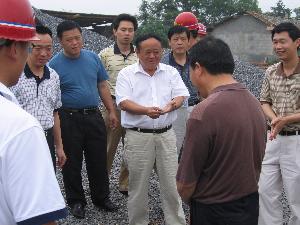 湖南省交通厅副厅长詹新华视察韶山一标 - 企业要闻 - J9集团