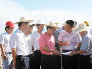 自治区常委、钦州市委书记黄道伟莅临钦州港大榄坪工业区二号路工程视察指导事情 - 企业要闻 - J9集团