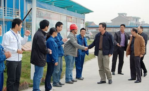 广西交通运输厅副厅长李小林到曹娥江袍江大桥视察 - 企业要闻 - J9集团