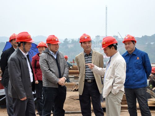 区交通运输厅党组书记黄华宽莅临泸渝2标指导事情 - 企业要闻 - J9集团