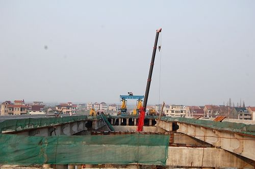 曹娥江袍江大桥4月尾北引桥与主桥可实现对接 - 企业要闻 - J9集团
