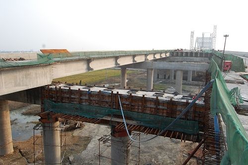 曹娥江袍江大桥4月尾北引桥与主桥可实现对接 - 企业要闻 - J9集团
