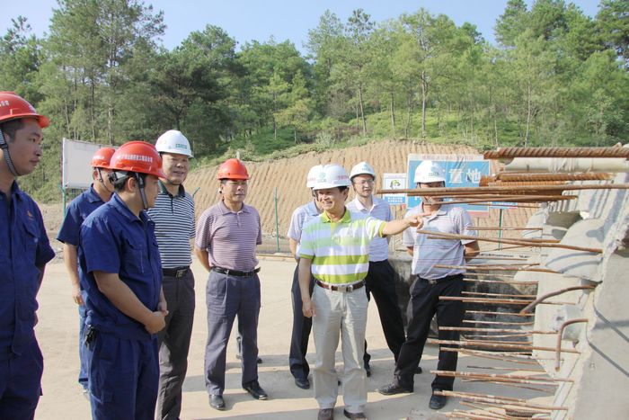 自治区交通运输厅总工程师王劼耘一行莅临靖那1标视察指导事情 - 企业要闻 - J9集团