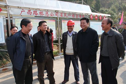自治区国资委党委书记尹开国、发改委副主任廖小波到灌凤1标考察调研 - 企业要闻 - J9集团