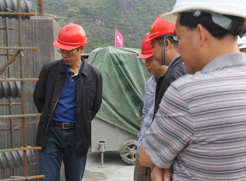 梁毅副厅长一行赴来马路项目检查指导事情 - 企业要闻 - J9集团